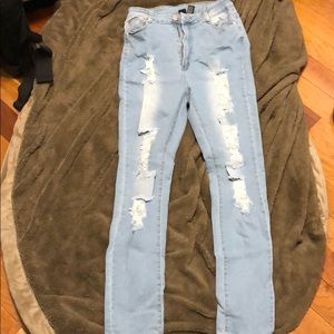 Fashion Nova High Waist Jeans
